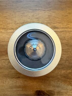 Olight Stainless Steel Spinning Top EDC Fidget Spinner w/ Metal Tin Case NEW